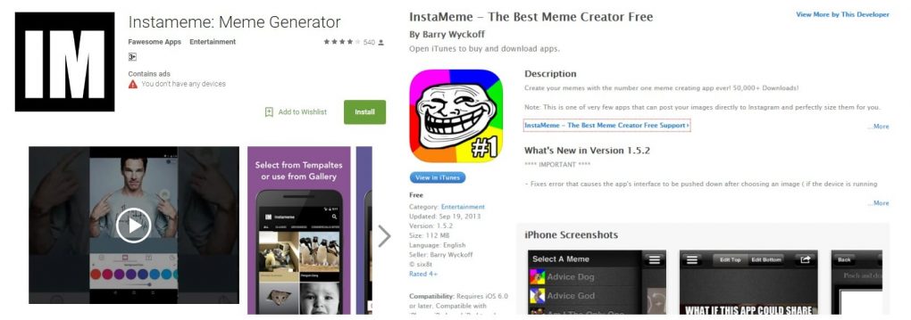 Top 8 Meme Generator Apps for iPhone/iOS | Techi Bhai