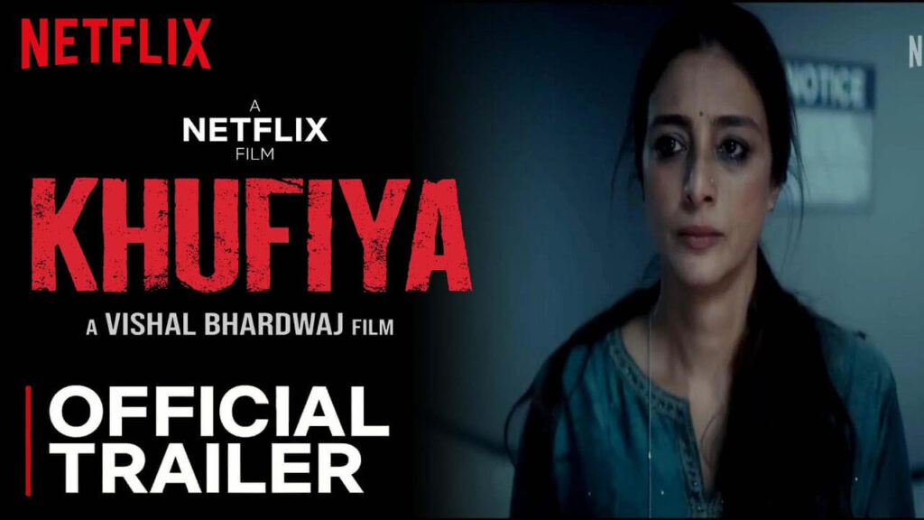 khufiya movie on netflix