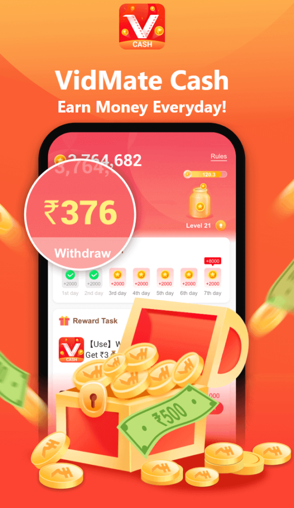 eaen money everyday with vismate cash app
